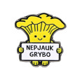 Mushroom-Shaped Pin Nepjauk grybo
